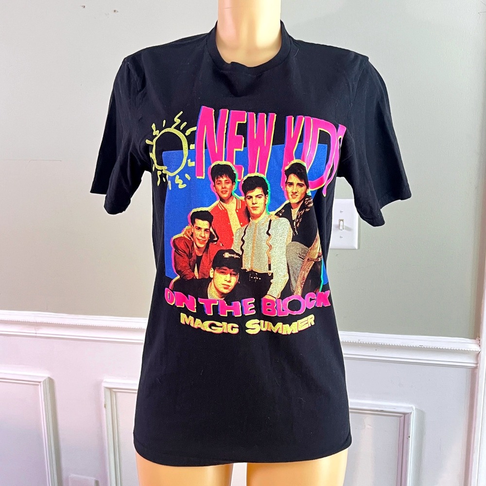 New Kids On The Block Magic Summer Tour 2024 Shirt M Unisex Black Concert